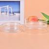 Clear Glass Shrimp Feeding Food Dish Feeder Tray Round Aquarium Feeding Bowls