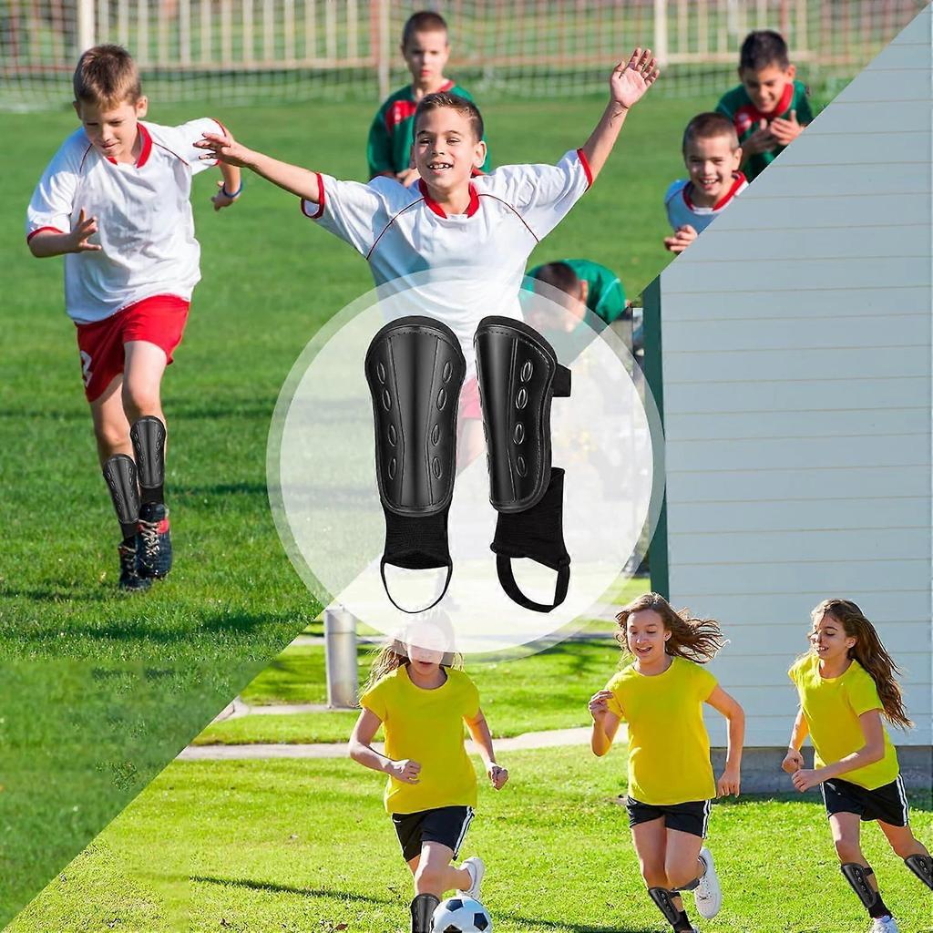 Soccer Shin Guards for Kids - Shin Guards Soccer Youth Non-Slip Shin Pads Ankle Support Football Training Equipment for Boys and Girls