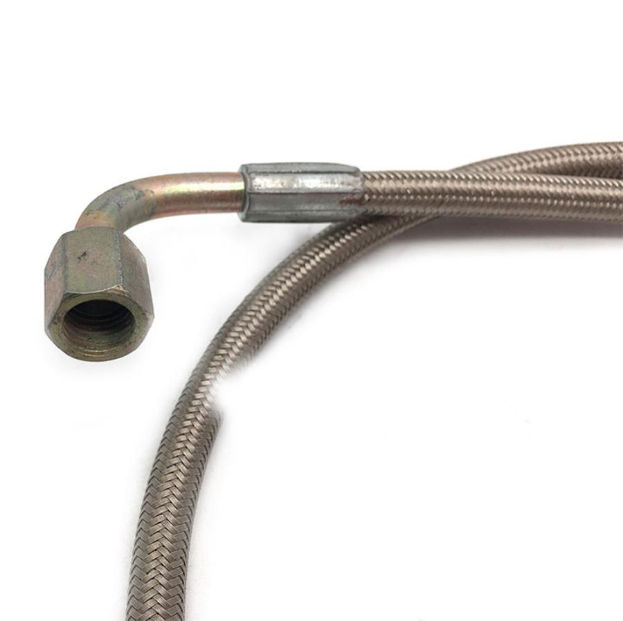 Aluminum 24inch Oil Line Kit For T3/T4 Turbo Oil Feed Line Kit For Toyota Nissan