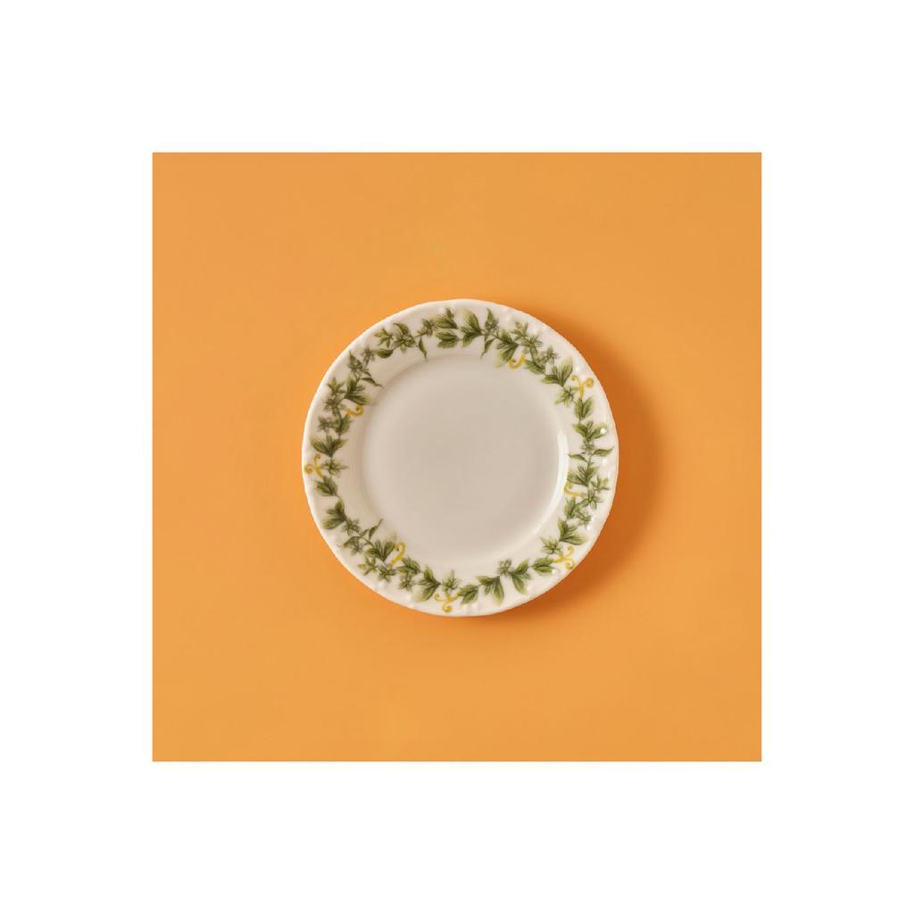 Sicilia Porcelain 24 Piece Dinner Set For 6 Persons Green