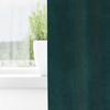 Blackout Curtains 2 pcs Dark Green 140 x 225 cm Velvet