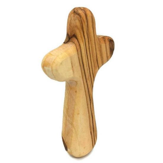 Деревянный крест, украшение, крест, мое сердце, эмоциональная поддержка, карманный обнимание, ручной крест для мужчин и женщин, молитва веры, ободряющий подарок