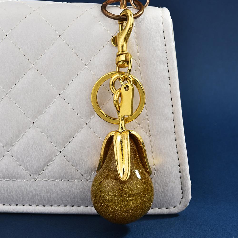 Pendant Gilt Pear Never Separates Men And Women Couple Car Keychain Exquisite Bag Pendant Pendant Pendant