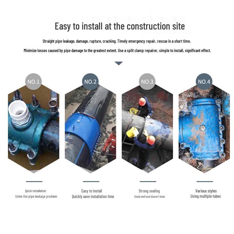 Ductile Iron Pipe Repair Clamp