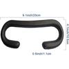TamBee Vive PRO Face Cushion Pad Face Foam Replacement, PU Leather Face Cover Pad Removable Facial Interface for HTC Vive PRO VR (Face Foam 2PC)