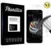 Screen Protector Glass Film - Phonillico® - Xiaomi MI A1 - Pack of 2 - Tempered Glass - Scratch Resistant