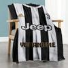 Juventus Personalized Name Blanket Throw Personalized Blanket Comfortable for Seaside Picnics Office Sofa for All Occasions Gifts For Family Or Friend