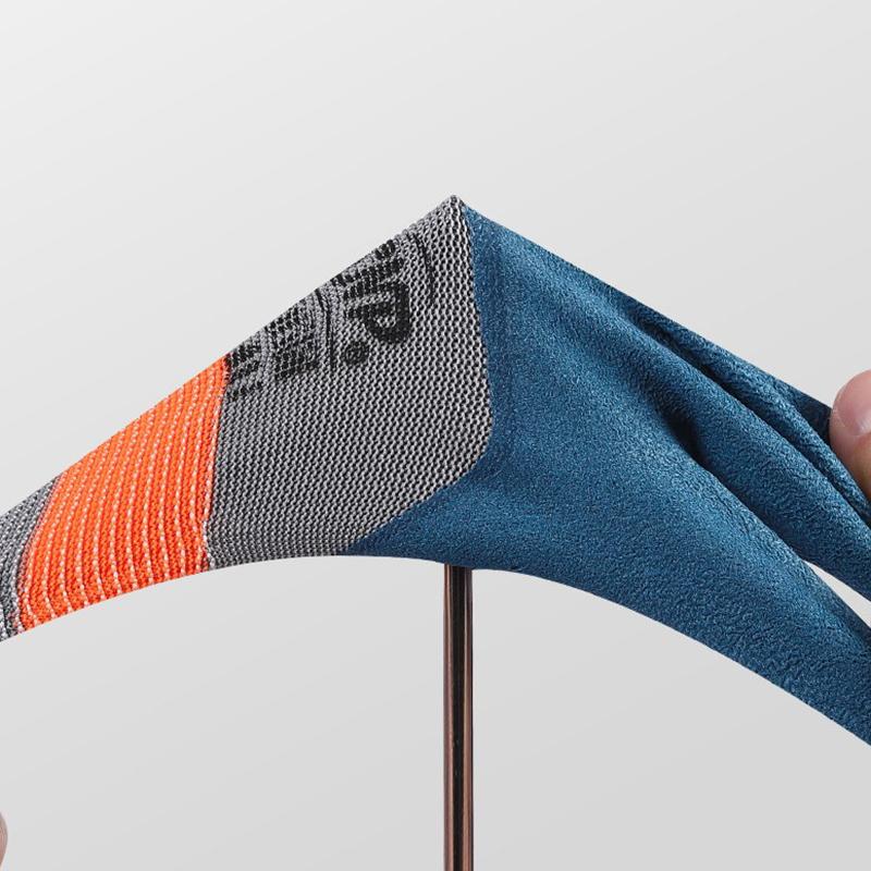 Рабочие перчатки из полиэстера, серые латексные перчатки Wostar, защитные для работы в саду, прочные нескользящие водонепроницаемые садовые перчатки