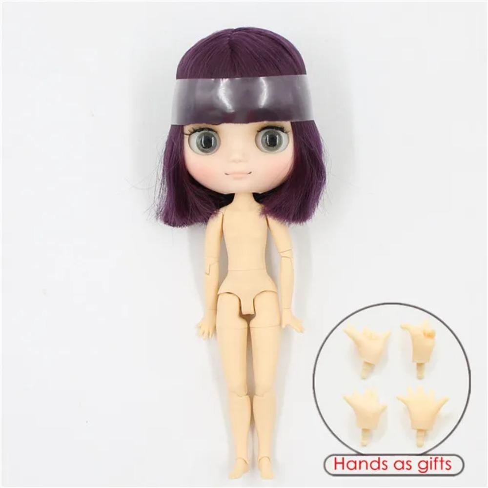 Кукла Blyth DBS middie 1/8 ИГРУШКА аниме шарнирное тело короткие волосы прямые волосы специальное предложение кукла нюд 20 см подарок для девочек