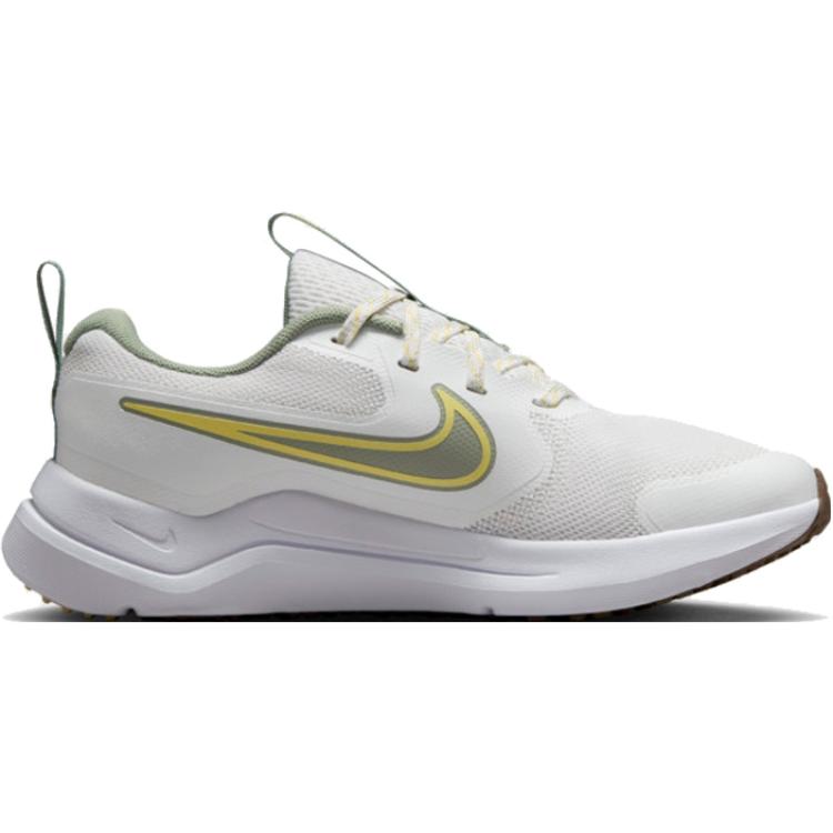 Nike Космический Бегун Износостойкие Низкие Детские Беговые Кроссовки Серый/Желтый/Коричневый Кеды HV6007-121