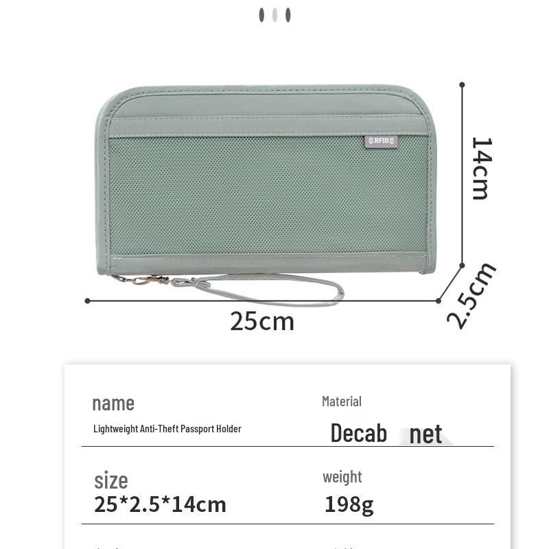 Противокражный держатель для паспорта: Мужская премиальная многофункциональная дорожная сумка