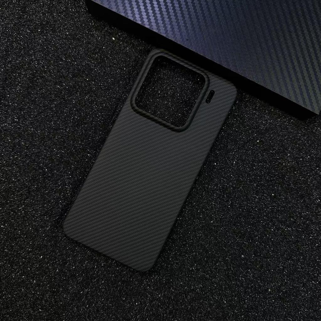 Чехол для телефона Xiaomi 15/15 Pro из ультратонкого арамидного волокна Kevlar Magnetic