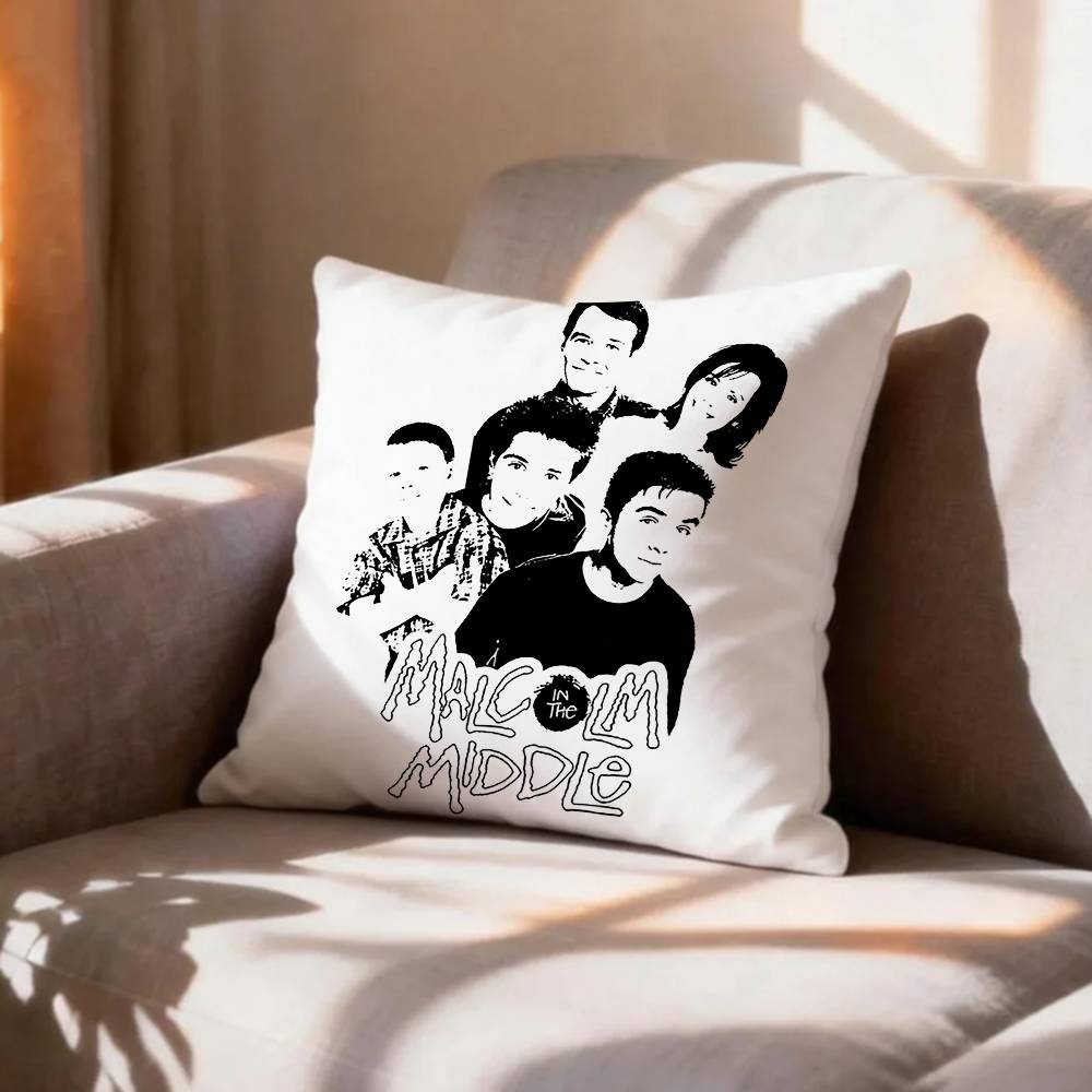 FUUNY Drama MMalcolm in the MMiddle   Pillow Case Pattern Printed Pillowcase For Living Room Sofa Cushion Cover
