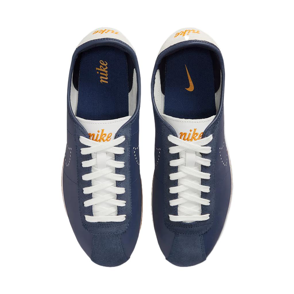 Nike Cortez Минималистичные Удобные Модные Низкие Повседневные Кроссовки Женские Темно-синие HQ1841-400