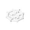 50pcs Part Brick 75937 30033 Modified Plate 2x2 Building Blocks Set With Bar Frame DIY Puzzle Particle Toy Birthday Kid Gift