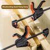 Multi-Size Woodworking Clamps Heavy Duty Quick Release Adjustable Strong Grip Press Support Clamps for Gluing and Assembly