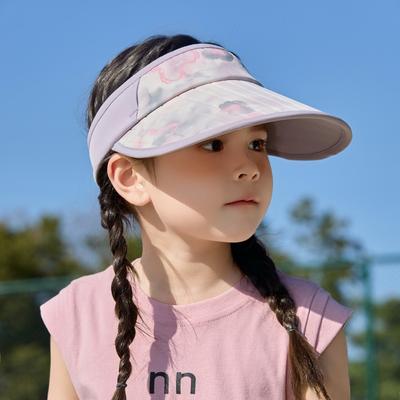 Детские солнцезащитные шляпы для мальчиков и девочек, солнцезащитные шляпы с защитой от ультрафиолета, солнцезащитные шляпы для улицы, закрывающие лицо, с пустым верхом, складные