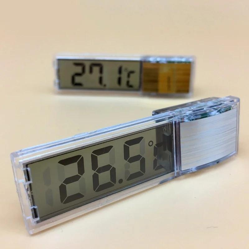 Magnetic Reptile Thermometer LCD Digital Display Temperature Humidity Meter Suitable for Temperature Measurement Aquariums