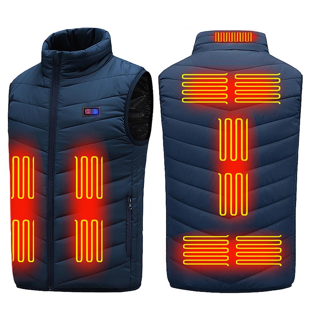 Недавно модернизированный жилет Control11Heating с постоянной температурой, интеллектуальное электрическое отопление, пальто