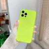 Luxury Ultra-thin Candy Color Fluorescence Soft Phone Case For iPhone 16 15 14 Pro Max 13 12 PRO 15 11 Pro Max  Mini Xs XR 7 8 Plus