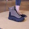 New Velvet Thickened Winter Women's Cotton Shoes New Platform Martin Boots Warm Versatile Women's Snow Boots
