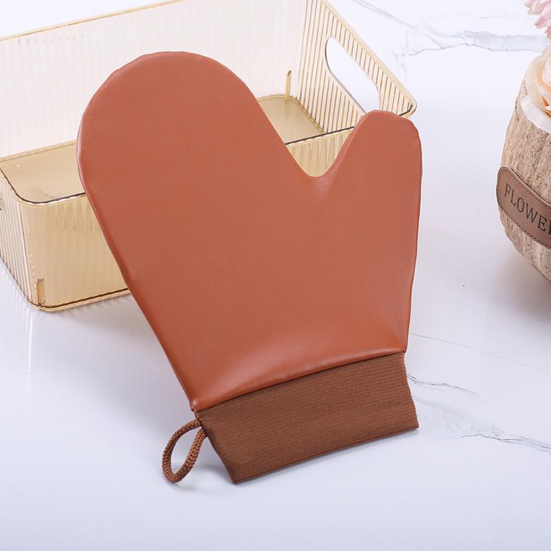 Водонепроницаемые флокированные перчатки-аппликаторы для лосьона для тела для загара и купания