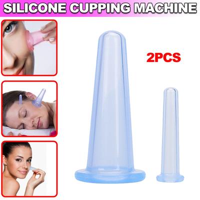 Kell 2x силиконовые чашки для лица, лица и глаз, массажные чашки с вакуумным присасыванием и лифтингом