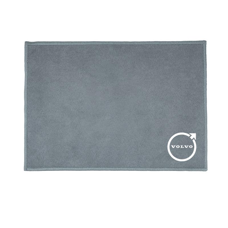 dzvfc9 For Volvo V60 V40 S90 olestar AWD XC40 S80 T6 V9 XC90 XC60 V50 S60 V70 Suede Fleece Microfiber Towel Car Logo Cleaning Rag Cloth