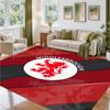 Middlesbrough Design Crystal Velvet Rug Soft Decorative Mat for Bedroom Entrance