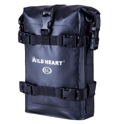 Защитная дуга для мотоцикла WILD HEART, заднее крыло, спинка сиденья, боковая сумка для инструментов, сумка, чехол, багажник, снаряжение., (ПВХ)