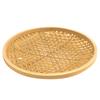 Wicker Tray Bamboo Woven Basket Snack Plate Storage (large Size) Household Food Bread