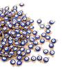 10pcs/Bag 6/8mm Cute Enamel Evil Eye Beads Alloy Charm Pendant For DIY Jewelry Necklace Making