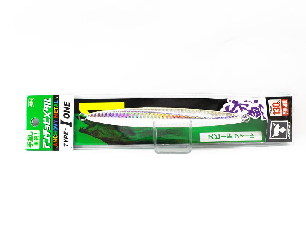 Jackall Metal Jig Anchovy Type 1 Standard 130 Grams Silver (9855)