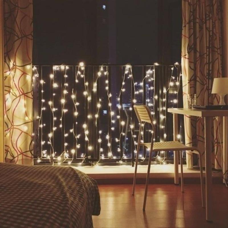 30/50LED 3M/5M светодиодные рождественские огни на батарейках, гирлянда светодиодных медных проводов, сказочный гирляндный светильник Христа