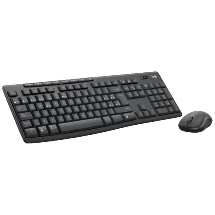 Kit souris + clavier - Logitech - MK370 - Bluetooth - Noir - Français