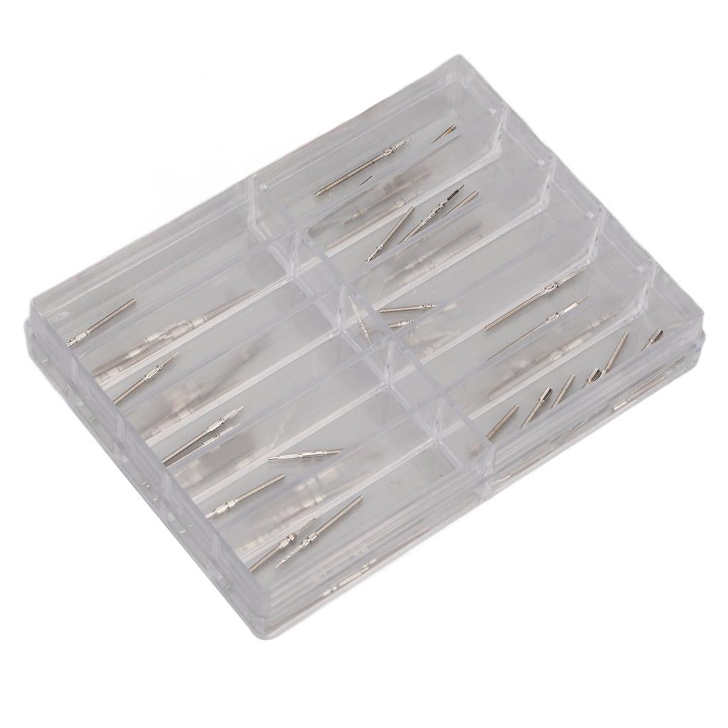 Watch Winding Stems Stainless Steel Wristwatch Extension Rod Bar Set for 2824 2836 2846 Movement