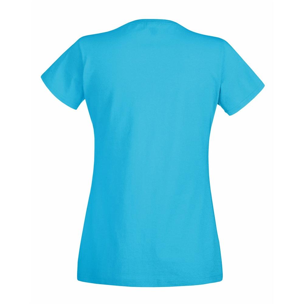 FRUIT OF THE LOOM Женская футболка Lady-Fit Valueweight с коротким рукавом