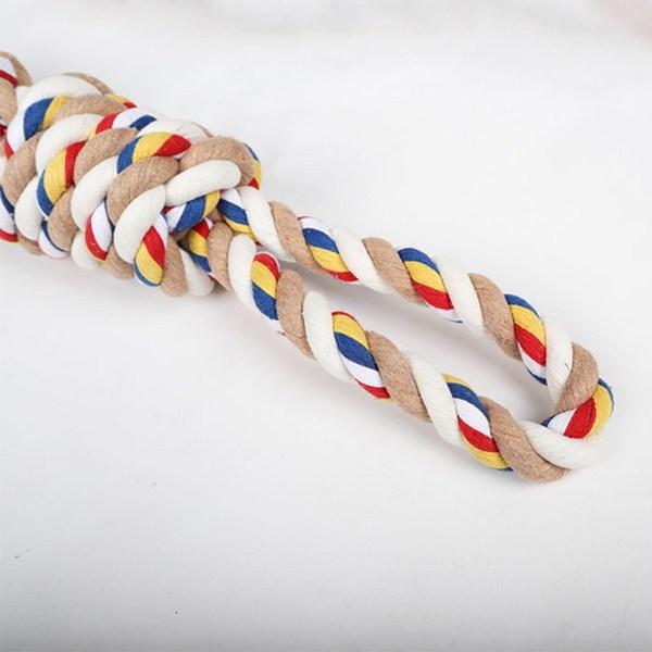 Ding Dong Pet Dog Double Knot Yarn Large, Mixed Colors, 1 Piece