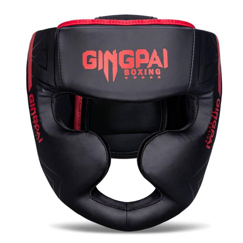 Kick Boxing Helmet Karate Muay Thai Guantes De Boxeo Free Fight Headgear MMA Head Guard Sanda Training Sport Breathable