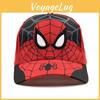 Kids Cartoon Baseball Cap With Embroidered Pattern And Brim Short
