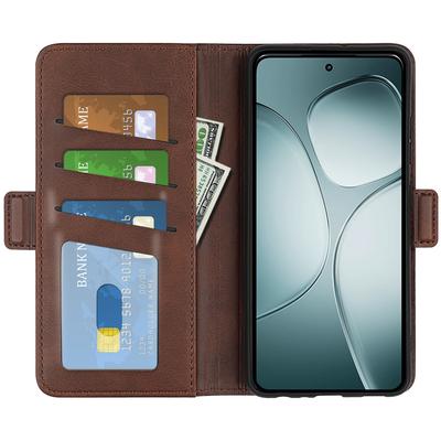 Чехол-подставка для Xiaomi 14T, кожаный кошелек с текстурой теленка, чехол для телефона