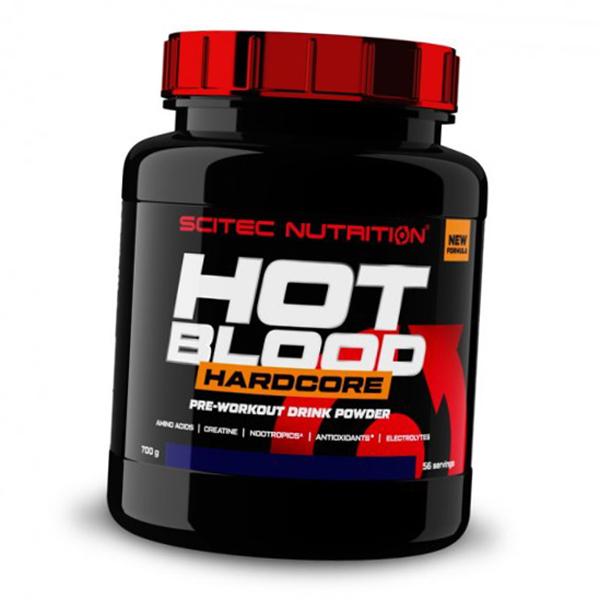 Предтренировочная добавка с креатином, Hot Blood Hardcore, Scitec Nutrition (11087012)