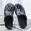 Fashion Big Size 38-49 Summer Men Sandals Light EVA Casual Shoes Hole Shoes Clogs Lovers Home Garden Outdoor Male Beach Flat Slippers