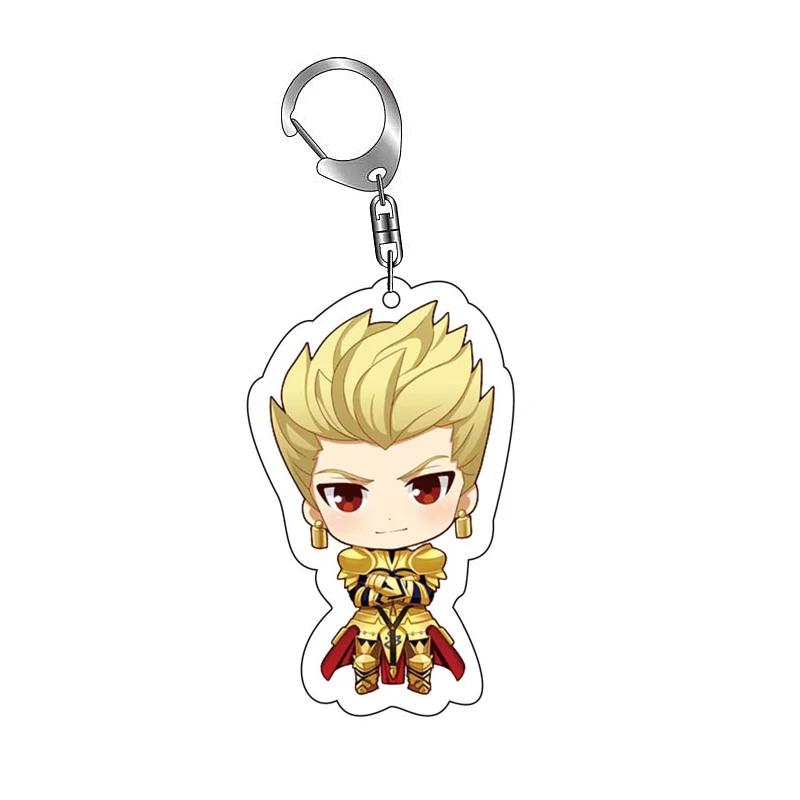 Fate Stay Night Тосака Рин Алтрия Пендрагон Милый Мультяшный Брелок Kawaii Брелоки Части для Сумки и Модный Подарок