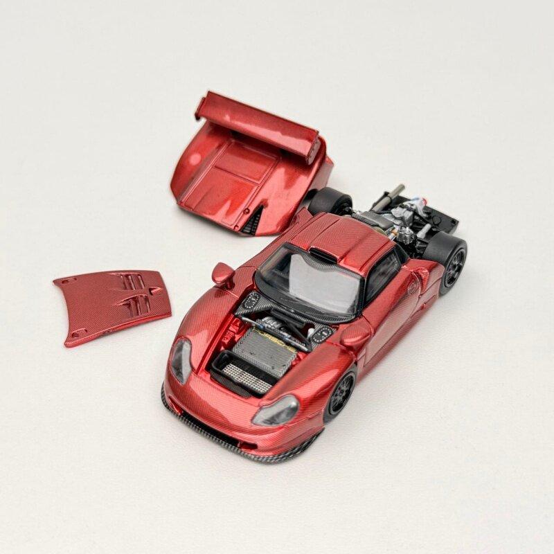Transcend Модель Tsd 1:64 Миниатюрная модель автомобиля Porsche 911 Gt1 24H Игрушка Сплав Гоночный автомобиль Для Коллекционеров Хобби Домашний Дисплей Пред