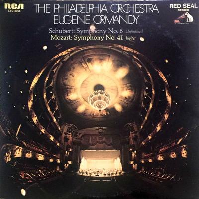 LP Пластинка ФИЛАДЕЛЬФИЙСКИЙ ОРКЕСТР, ЮДЖИН ОРМА - Симфония №. 8 (Незаконченный) / Symph LSC3056 RCA Red Seal 1969 США Классика Б/У