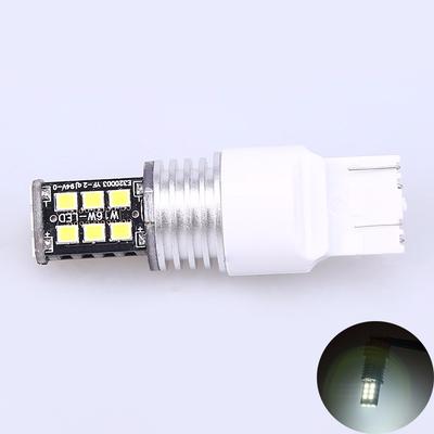 Белая T20 7443 15 SMD LED Лампа сигнала поворота/заднего хода/стоп-сигнала автомобиля Canbus без ошибок 12 В Автостайлинг Внешние огни