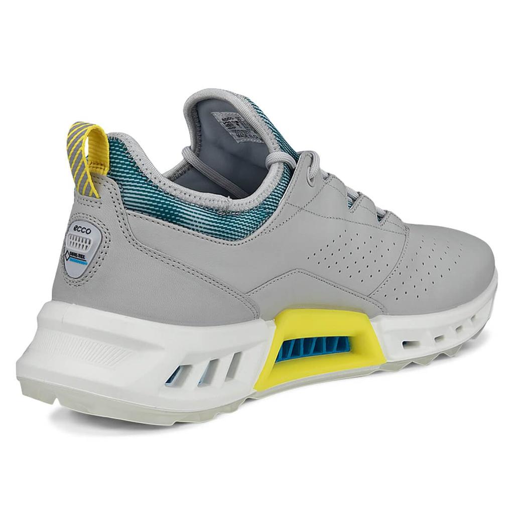Водонепроницаемые гольф-туфли ECCO Biom C4 см 3E мужские на шнуровке БЕТОННЫЙ/БЕЙГРИН 28.0