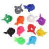 6Pcs Silicone Glass Charms Wine Charms Cute Fish Wine Glass Markers