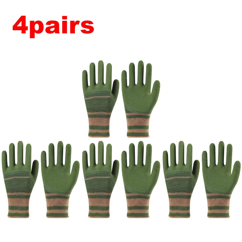 1-10 пар Профессиональные рабочие защитные перчатки для мужчин/женщин Садовые перчатки для обрезки Дышащие Водонепроницаемые Рабочие перчатки